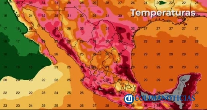 Colima seguirá con altas temperaturas