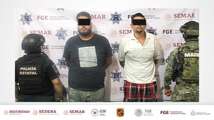 Dos hombres detenidos en flagrancia por presuntamente haber disparado contra una persona