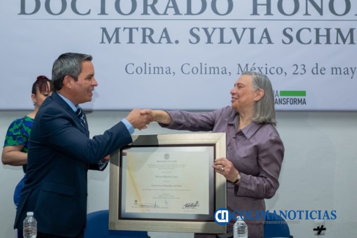 Entrega UdeC doctorado Honoris Causa a Sylvia Schmelkes