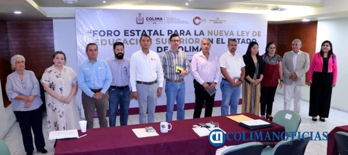 Inicia en Colima el Foro Estatal para armonizar Ley de Educación Superior