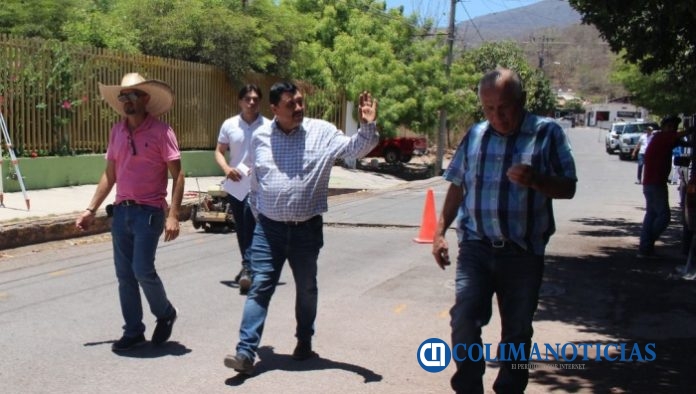 Inicia la construcción del colector pluvial en la cabecera municipal de Ixtlahuacán