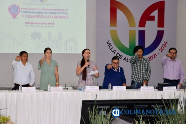Instalan en Villa de Álvarez Consejo Municipal de Ordenamiento Territorial y Desarrollo Urbano