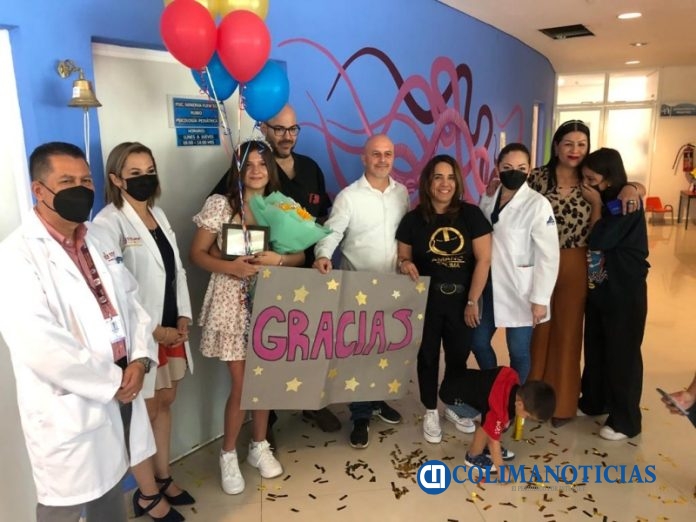 Livier logra curar del cáncer 1