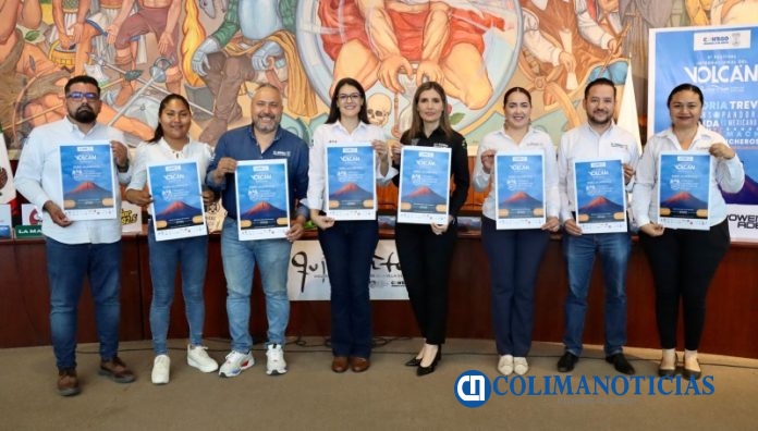 Margarita Moreno, presidenta municipal de Colima, anuncia cartelera cultural en el Festival Internacional del Volcán