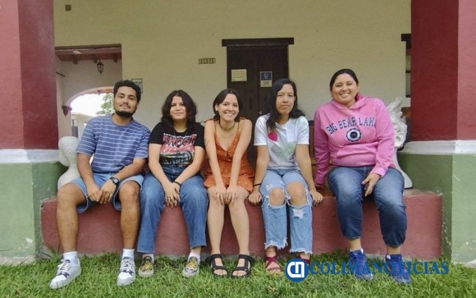 Realizarán estudiantes de Artes Visuales estancia académica en programa Delfín_Daniel, Crystal, Elena, Odette,Elizabeth