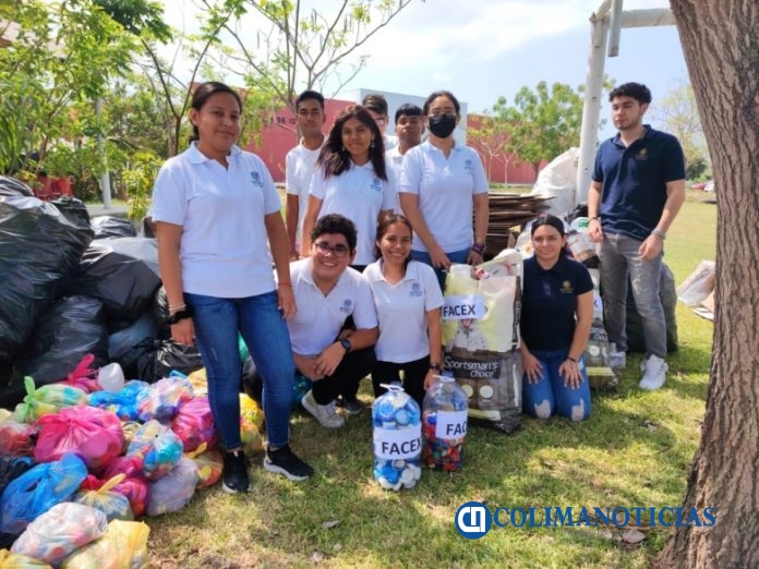 Recibe Voluntariado Universitario 2 mil 257 kilos de material reciclable_b