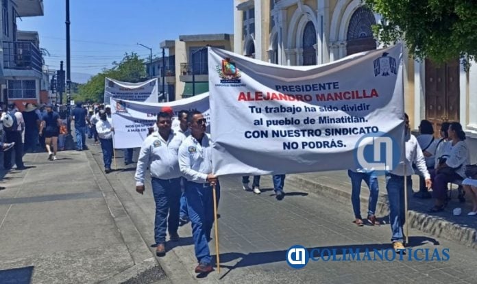 Sindicato de Minatitlán denuncia que alcalde, Alejandro Mancilla, despidió a 14 sindicalizados y contrató a 100 trabajadores de confianza