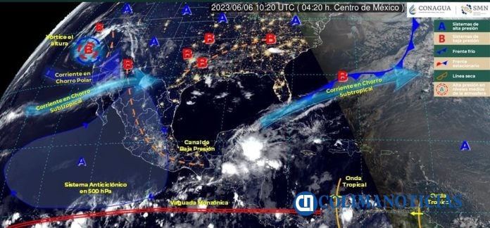 Aunque sigue la probabilidad de lluvias aisladas en Colima, la temperatura alcanzaría de 35 a 40°C