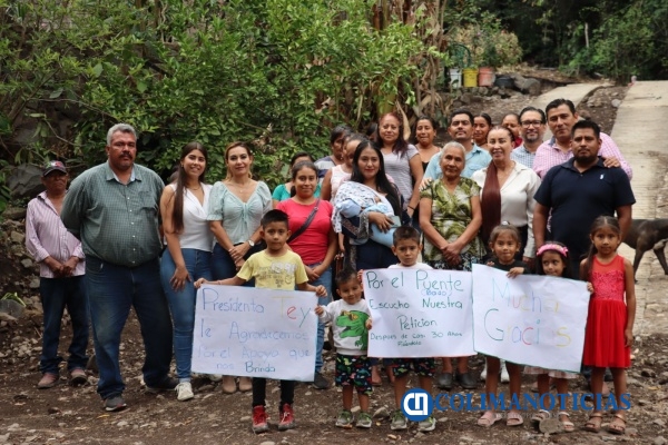 Con apoyo de la población, gobierno de Tey habilita vado en La Lima