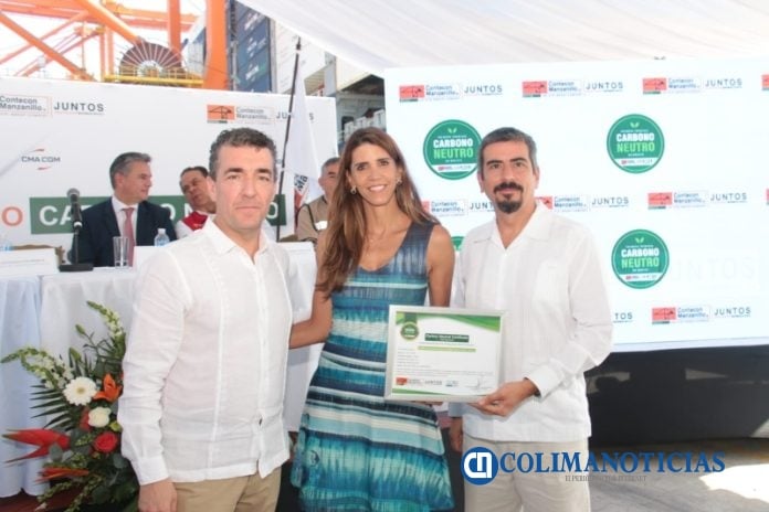 Contecon Manzanillo hace historia en México al movilizar el primer contenedor certificado como Carbono Neutro en Norteamérica