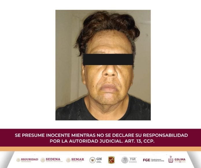 Elementos de la Policía Estatal Preventiva, detuvieron a Jorge Alberto 'N' alias 'El Panini, en el municipio de Manzanillo