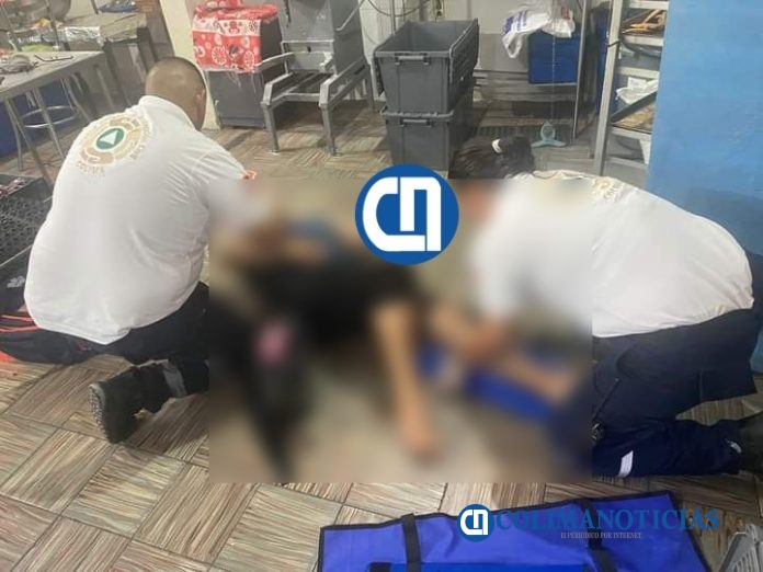 Explosión dentro de una panadería en Villa de Álvarez deja una mujer herida