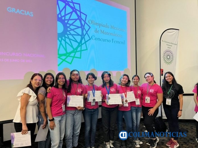 Ganan alumnas dos medallas de plata y una de bronce en concurso nacional de matemáticas_Delegación Colima