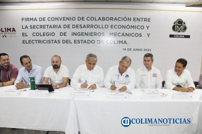 Gobierno de Colima y CIMEC firman convenio para promover energías limpias y fortalecer economía local
