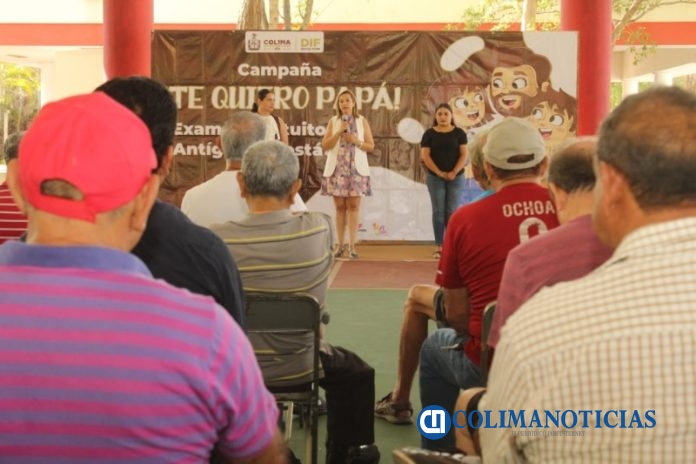 Inicia en Colima campaña 'Te quiero papá' para prevenir cáncer de próstata