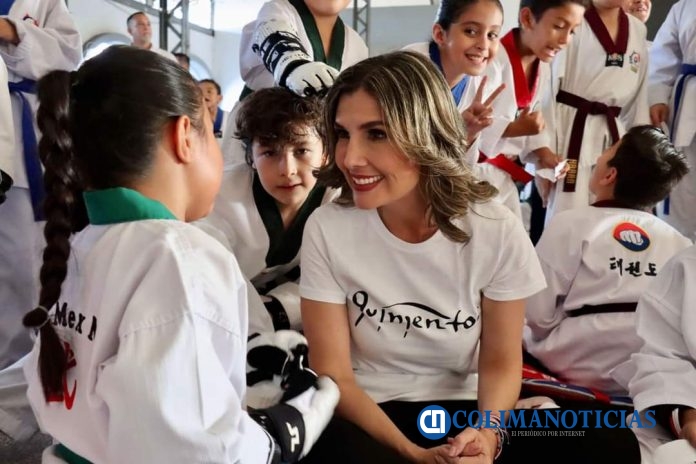 Margarita Moreno activa en el deporte a más de 2 mil 770 niñas y niños