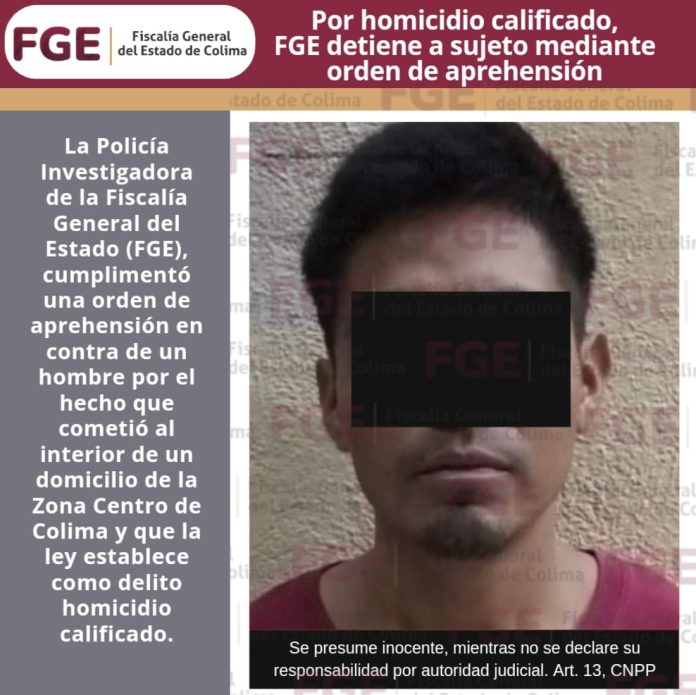 ORDEN DE APREHENSIÓN HOMICIDIO