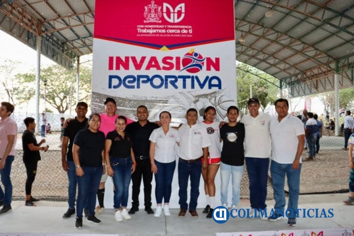 Pone en marcha Tey la Invasión Deportiva de Villa de Álvarez