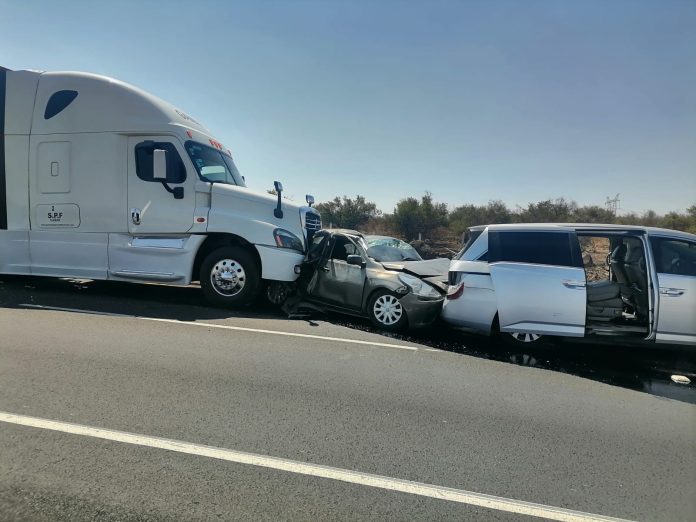 Reportan otra carambola en la autopista Zapotlanejo-Lagos de Moreno