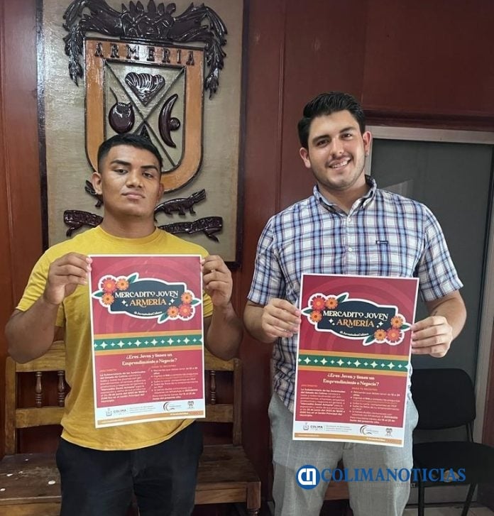 Subsejuv anuncia ‘Mercadito Joven’ este domingo en Armería