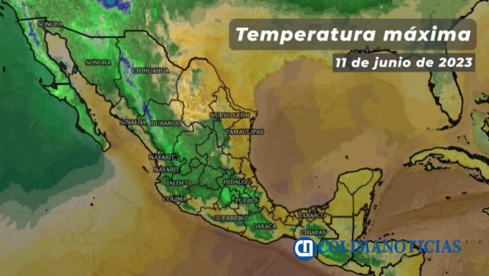 calor en colima