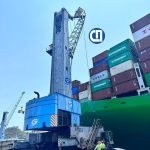 grua dañada en manzanillo