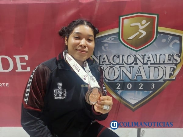 Dayana Águila da bronce a Colima en judo de Nacionales Conade 2023