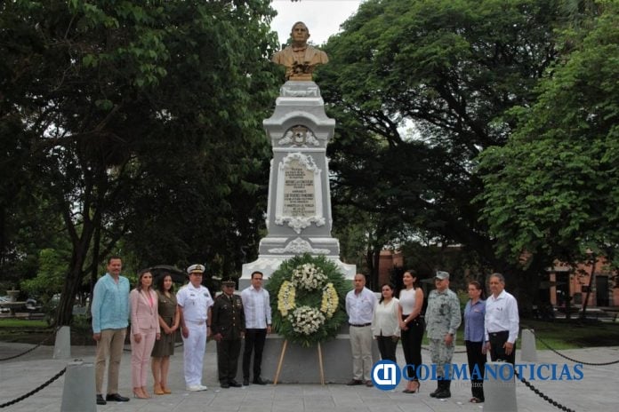 Educación Colima conmemora 151 aniversario luctuoso de don Benito Juárez