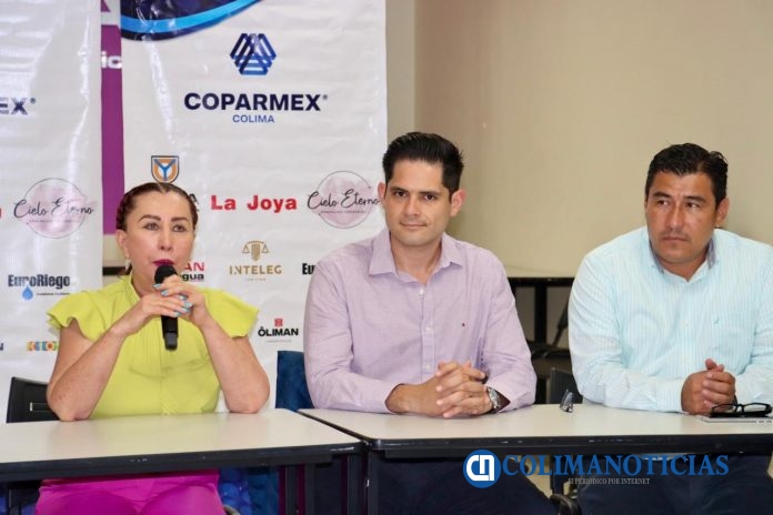 Expone Tey Gutiérrez en Coparmex cumplimiento de Metas Estratégicas