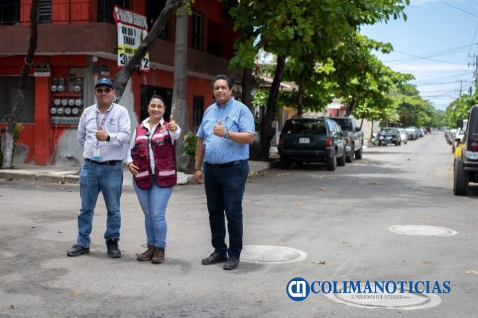 Griselda Martínez entregó colector de drenaje en colonia del Pacífico 4