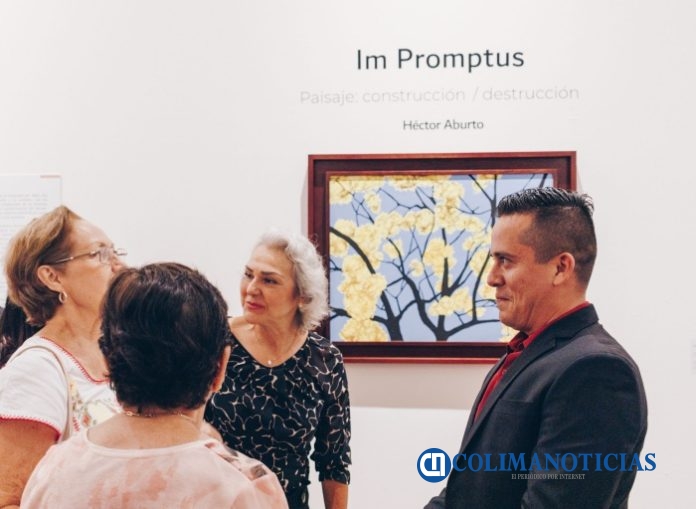 Inauguran “Im Promptus”, de Héctor Aburto, en la Pinacoteca_a