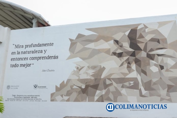 Inauguran el mural “Geometría viva, naturaleza nuestra”, en el campus central_b