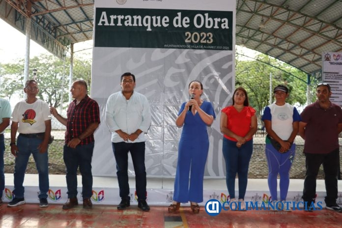 Inicia Tey Gutiérrez rehabilitación de canchas techadas de la Unidad Deportiva Gil Cabrera