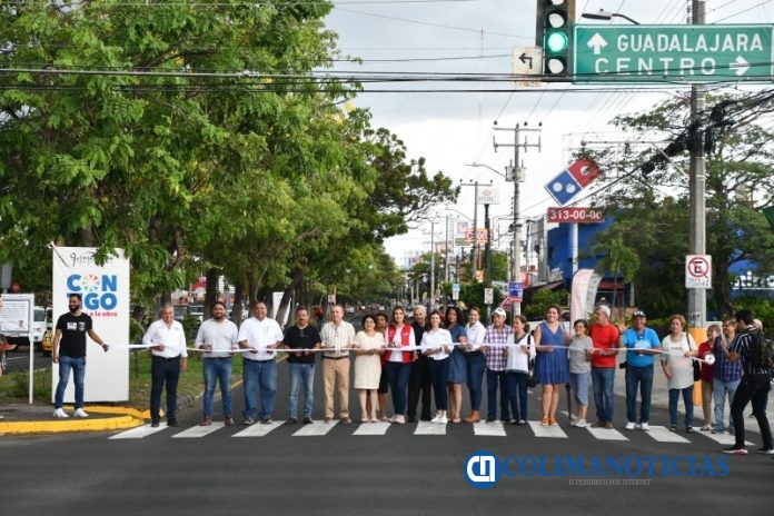 La presidenta municipal Margarita Moreno entregó rehabilitación de las avenidas Tecnológico y Felipe Sevilla