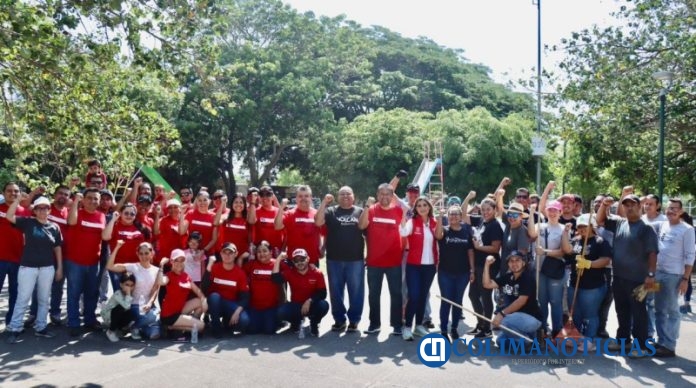 Margarita Moreno y el voluntariado de OXXO realizan ´Talacheando Contigo´ en la colonia Insurgentes
