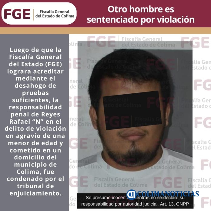 Otro hombre es condenado por violación