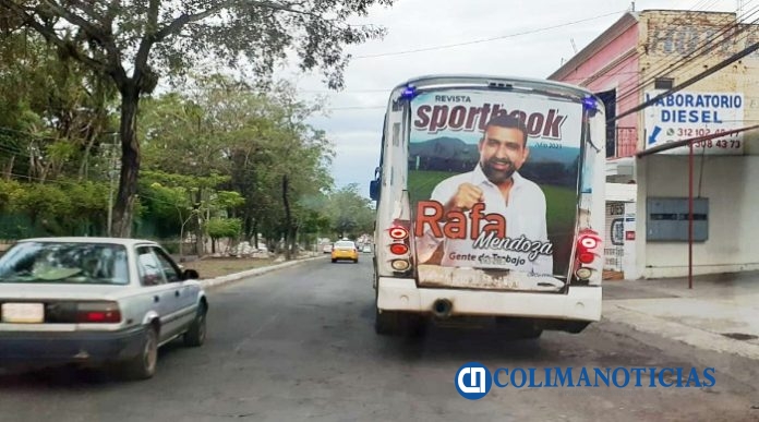 Se promociona Rafael Mendoza como candidato a diputado federal