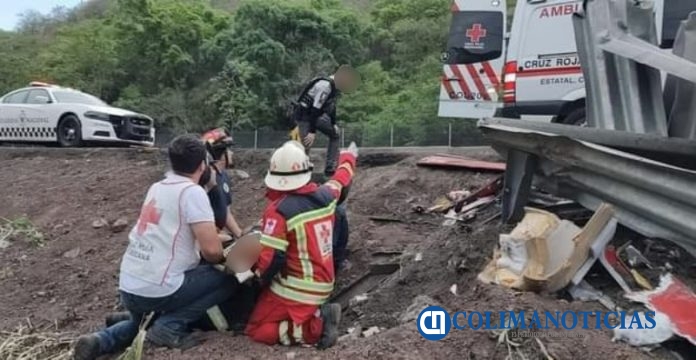 accidente en La Salada