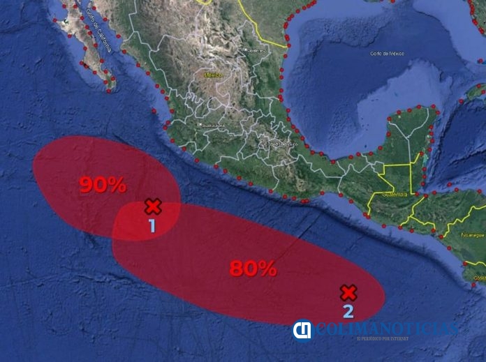 lluvias pronostican en colima