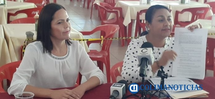 Denuncia la alcaldesa de Manzanillo al Fiscal General del Estado y al papá de la Gobernadora 'por violencia política de género'