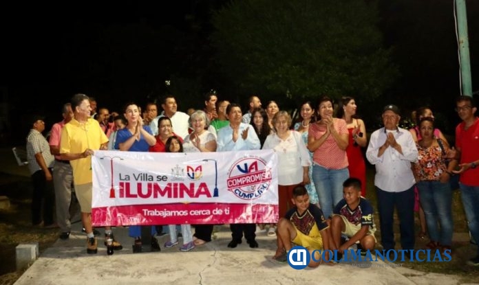 Entrega Tey en Villa Izcalli y Villas Bugambilias los primeros jardines rehabilitados e iluminados