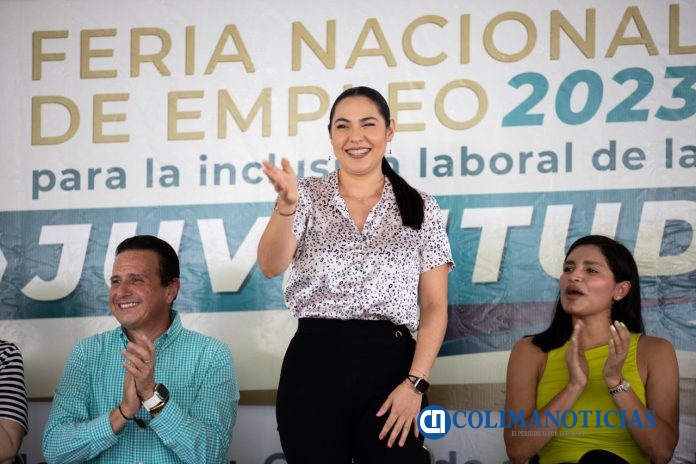 Gobernadora de Colima inaugura Ferias de Empleo para la Inclusión Laboral