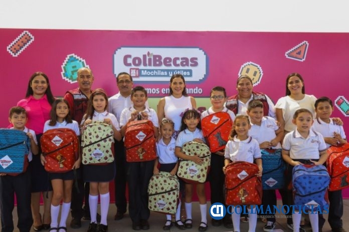 Gobernadora inicia entrega de ColiBecas-Mochilas y Útiles a más de 80 mil estudiantes de preescolar y primaria
