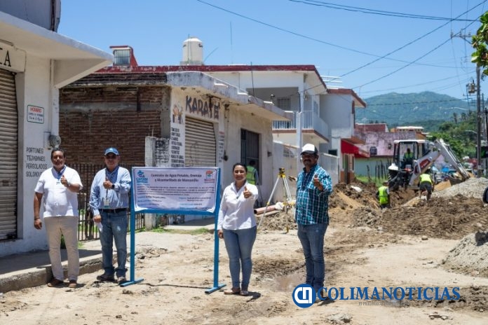 Griselda Martínez arranca otra sustitución de redes de agua y drenaje en Santiago 3