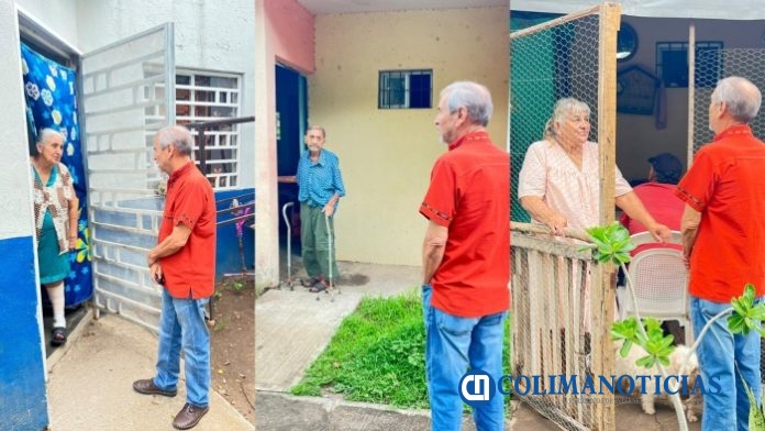 IAAM atiende a personas adultas mayores en la colonia Buena Vista de la Villa