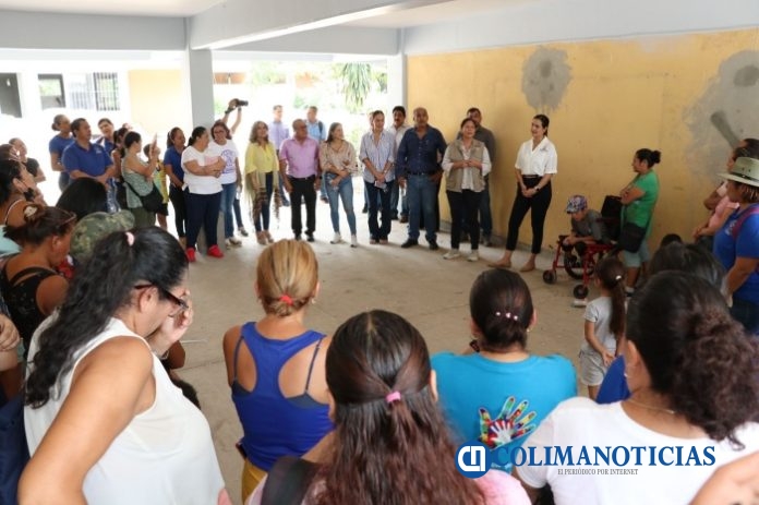 Secretario de Educación supervisa avances en el CAM ‘Helen Keller’ de Manzanillo