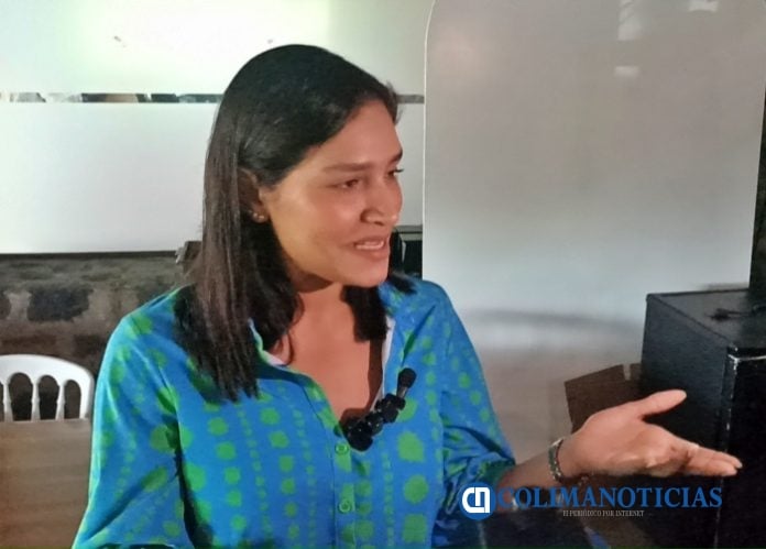 Viri Valencia no descarta buscar la alcaldía de Colima