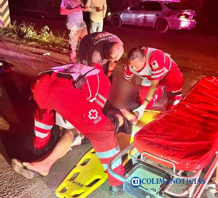 accidente en tecomán