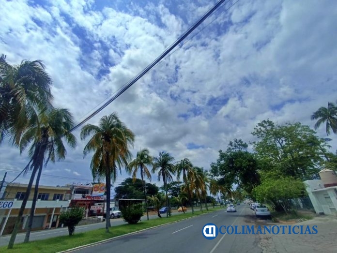 avenida de colima nublado