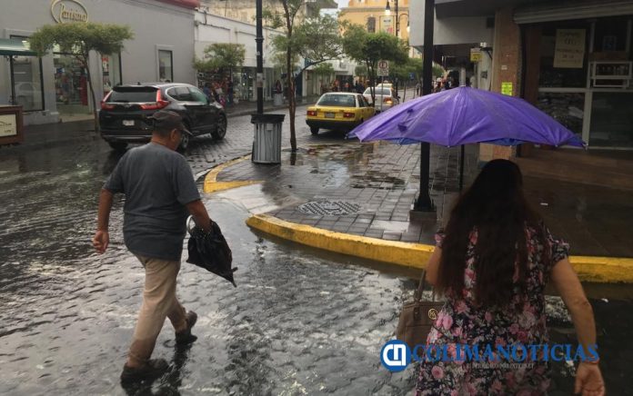 lluvias en colima centro archivo